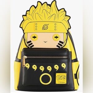 Loungefly POP! Naruto Six Paths Sage Mini Backpack NEW WITH TAGS Anime Cosplay